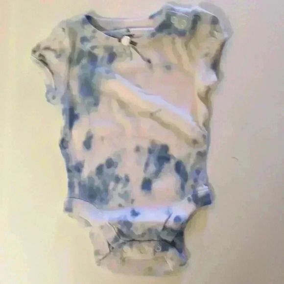 Set of 2 New tie dye onesies with rose sewn on. - Picture 7 of 8